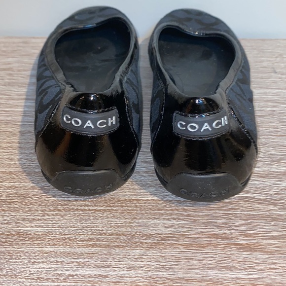 COACH Black shoes Size 8 - Picture 5 of 7